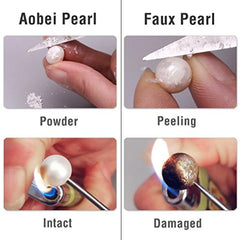 Aobei Freshwater Pearl Leather Bracelet
