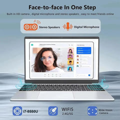 15.6" Portable Laptop – Intel i7, 32GB RAM, 2TB SSD, Windows 11 - DigiTech ecom Store