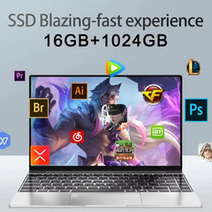 14.1" Intel 4405U Laptop