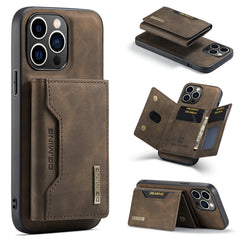 Original DG.MING 2-in-1 Detachable Magnetic Wallet Phone Case for iPhone 18 Samsung with Card Holder