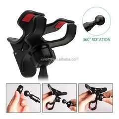 Wholesale Pro Mobile Phone Stand Adjustable Height Angle Live Broadcast Stand Rotating Multi-camera Cell Phone Stand