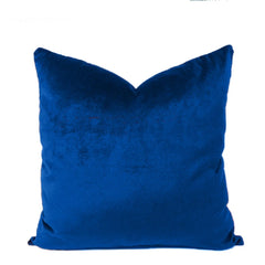 Modern Nordic Style Square Velvet Pillow Covers Soft Polyester Filled Removable Washable Woven Animal/Solid Pattern Decor