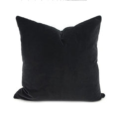 Modern Nordic Style Square Velvet Pillow Covers Soft Polyester Filled Removable Washable Woven Animal/Solid Pattern Decor
