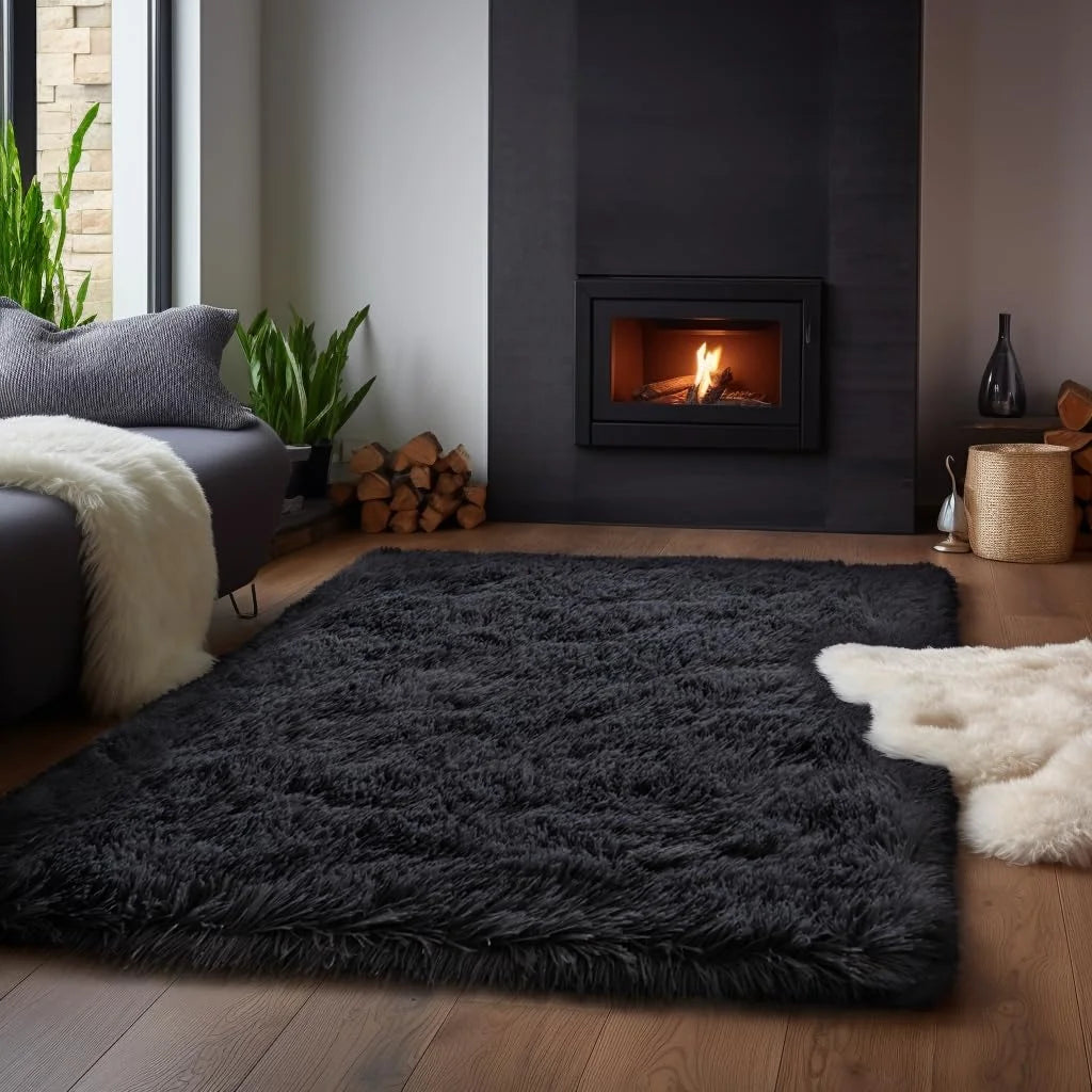 Fluffy Living Room Carpet