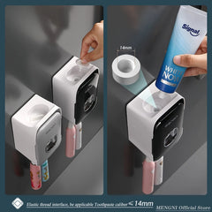 Wall Mounted Toothpaste Dispenser