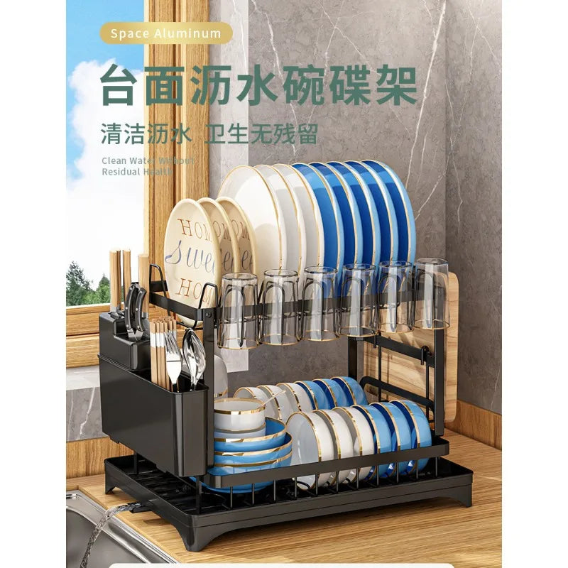 Kitchen Dish Drying Rack
