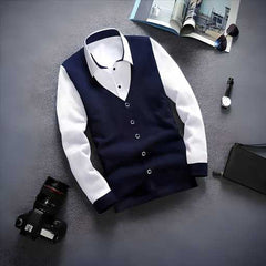 Cotton Blend Color block Full Sleeves Regular Fit Sweatshirts - DigiTech ecom Store