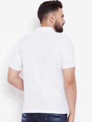 Cotton Blend Solid Half Sleeves Polo T-Shirt - DigiTech ecom Store