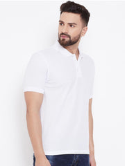 Cotton Blend Solid Half Sleeves Polo T-Shirt - DigiTech ecom Store