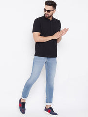 Cotton Blend Solid Half Sleeves Polo T-Shirt - DigiTech ecom Store