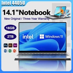 14.1" Intel 4405U Laptop