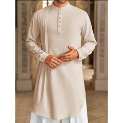 Middle Eastern Arab, Men's Button - Down Shirt, Muslim Robe for Dress Up and Cosplay - DigiTech ecom Store
