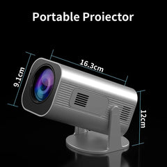 Mini Portable 1080P Native Projector Smart Home Theater LED 4K 8K Android Outdoor Video Game Mobile Pocket Phone Cinema Wifi BT - DigiTech ecom Store