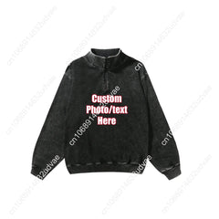 Scouts of America Retro Sweatshirt Man Woman Teenager Vintage Pullover Half Zipper Sweat Shirt Photo Custom Long Sleeved Tshirt - DigiTech ecom Store