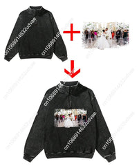 Scouts of America Retro Sweatshirt Man Woman Teenager Vintage Pullover Half Zipper Sweat Shirt Photo Custom Long Sleeved Tshirt - DigiTech ecom Store